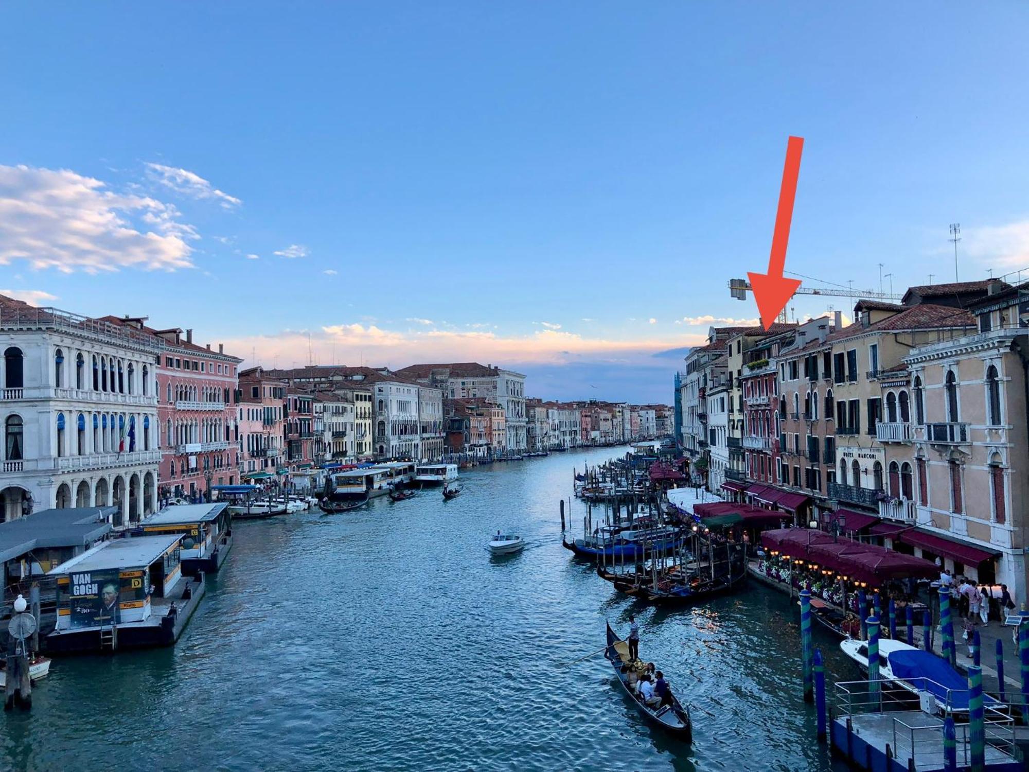 Rialto Terrace On The Grand Canal Venice Exterior photo